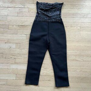 Zaggora celu-lite technology sweat compression neoprene spandex capri pants